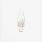 Υφασμάτινο μουσικό κουκλάκι Miffy Vintage Little Flowers - Little Dutch