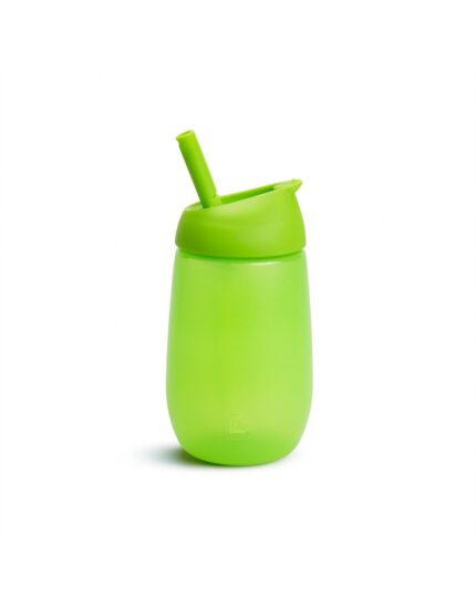 Simply clean straw cup green