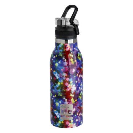 Ανοξείδωτο θερμός Stardust 550ml με Sport Πώμα