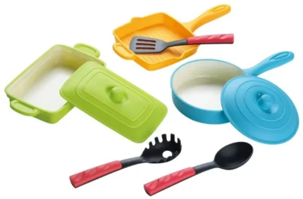 Playgo Σετ Κουζινικών Casserole & Grill Pan 8 τμχ