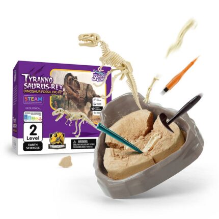 Tyrannosaurus Rex Dinosaur Fossil Dig Kit - Top Bright
