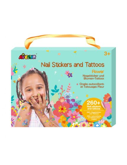 NAIL STICKER & TATTOOS - FLOWERS