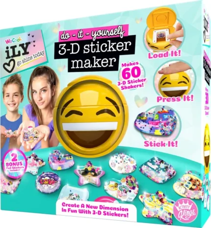 WT Ily Go Shine Today 3D Sticker Maker