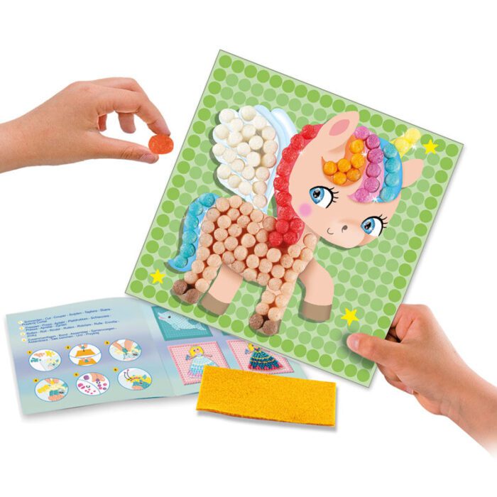 playmais mosaic dream unicorn bastelspass 1