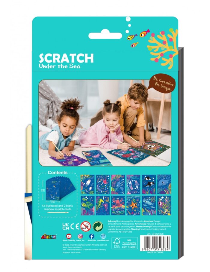 a5 scratch book under the sea (4)