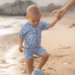 0028159 zwempak korte mouw blauw sea life