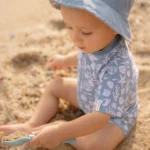 0028162 zwempak korte mouw blauw sea life