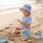 0028164 zwempak korte mouw blauw sea life