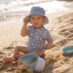 0028165 zwempak korte mouw blauw sea life