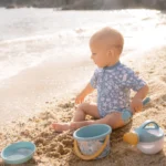 0028166 zwempak korte mouw blauw sea life