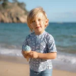 0028292 zwemshirt korte mouw blauw sea life