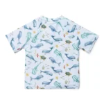 0028299 zwemshirt korte mouw meerkleurig sea life
