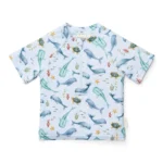 0028300 zwemshirt korte mouw meerkleurig sea life