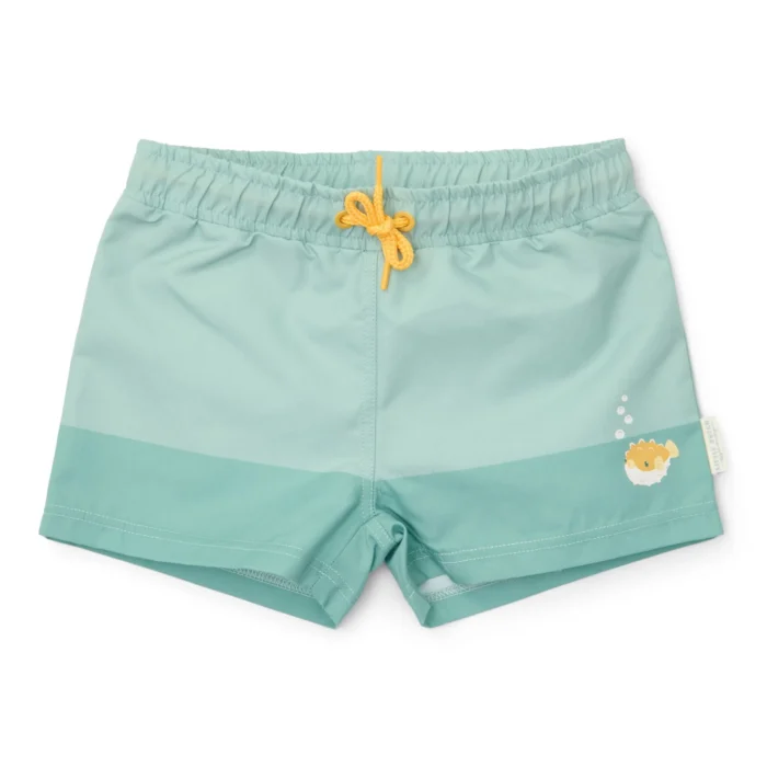 LITTLE DUTCH. Παιδικό μαγιό βερμούδα για αγόρια Seashells Surf Blue - 6-12 μηνών