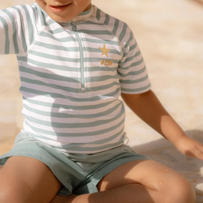 LITTLE DUTCH. Παιδικό μαγιό βερμούδα για αγόρια Seashells Surf Blue