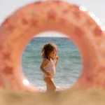 LITTLE DUTCH. Ολόσωμο μαγιό με βολάν Sunny Flowers Multi-colour