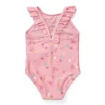 LITTLE DUTCH. Ολόσωμο μαγιό με βολάν Ocean Treasures Multi-colour