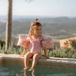 LITTLE DUTCH. Ολόσωμο μαγιό με βολάν Ocean Treasures Multi-colour