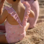 LITTLE DUTCH. Ολόσωμο μαγιό με βολάν Ocean Treasures Multi-colour