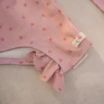 LITTLE DUTCH. Παιδικό σετ μπικίνι με βολάν Sunny Flowers Blush