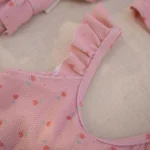 LITTLE DUTCH. Παιδικό σετ μπικίνι με βολάν Sunny Flowers Blush