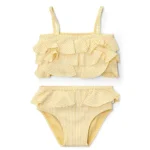 LITTLE DUTCH. Παιδικό σετ μπικίνι με βολάν Ocean Treasures Yellow - 1-2 ετών