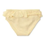 LITTLE DUTCH. Παιδικό σετ μπικίνι με βολάν Ocean Treasures Yellow