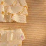 LITTLE DUTCH. Παιδικό σετ μπικίνι με βολάν Ocean Treasures Yellow