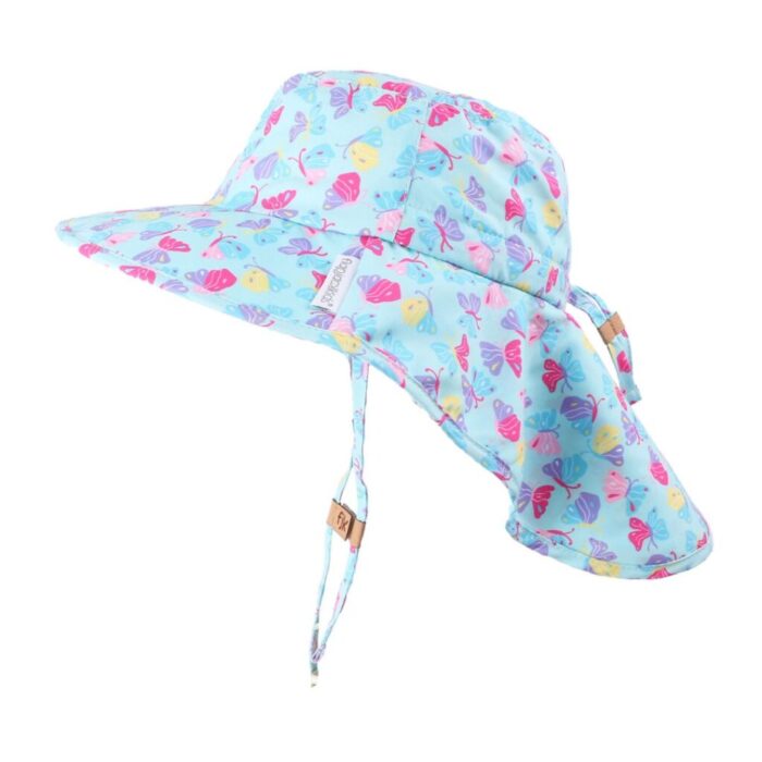 Flapjack Cape Sunhat UPF50 – Butterfly