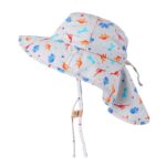 Flapjack Cape Sunhat UPF50 – Multi Dino - 6-24 μηνών