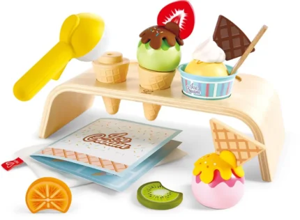 Hape Playfully Delicious Ξύλινο Σετ Παγωτού Creamy Dreamy