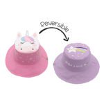 Καπέλο Διπλής Όψης UPF 50+ Unicorn/Star (Cotton) - 2-4 ετών