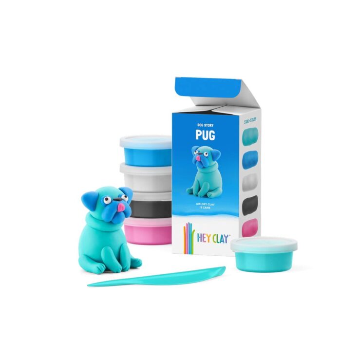 Κατασκευές DIY από Πηλό Hey Clay - Claymates DIY Pug