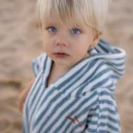 LITTLE DUTCH. Παιδικό πόντσο Ocean Sea Life Ocean Blue