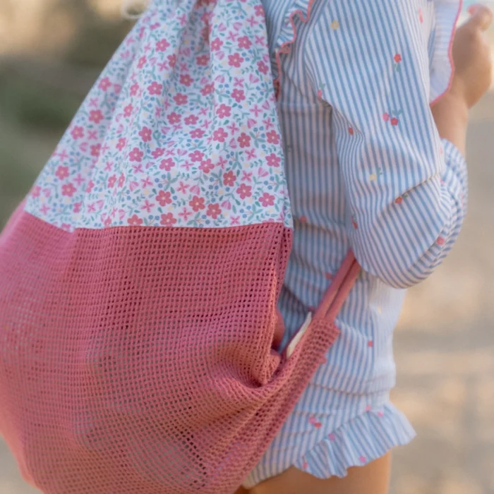 LITTLE DUTCH. Σακίδιο-τσάντα παραλίας Ocean Treasures Multi-colour
