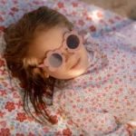 LITTLE DUTCH. Παιδικά γυαλιά ηλίου Flower Pink