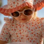 LITTLE DUTCH. Παιδικά γυαλιά ηλίου στρογγυλά Flowers