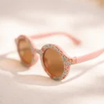 LITTLE DUTCH. Παιδικά γυαλιά ηλίου στρογγυλά Flowers