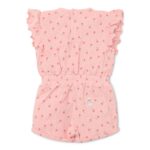 LITTLE DUTCH. Ολόσωμη φόρμα με βολάν Sunny Flowers Pink 1