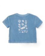 LITTLE DUTCH. Σετ μπλουζάκι και κοντό παντελονάκι Ocean Sea Life Ocean Blue