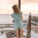 little dutch ολόσωμη φόρμα με βολάν ocean treasures surf blue 5