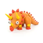 Κατασκευές DIY από Πηλό Hey Clay - Claymates DIY Triceratops