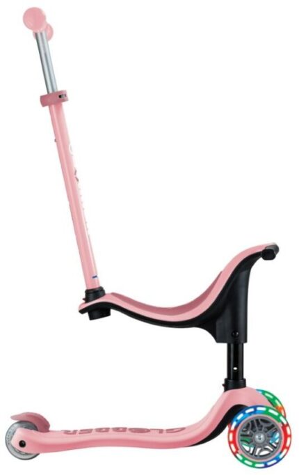 Globber Scooter Go.Up Sporty Lights Pastel Pink