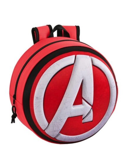 Σχολική τσάντα παιδικού σταθμού 3D Avengers. Safta. Happy bee