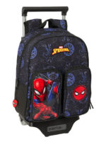Σχολική τσάντα trolley Spiderman. Safta. Happy bee