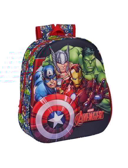 Σχολική τσάντα Avengers. Safta.Happy bee