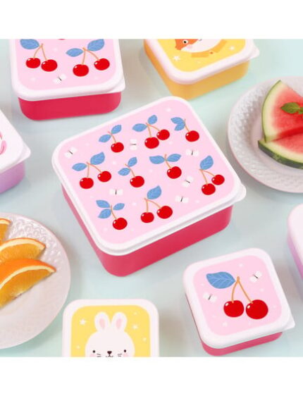 Φαγητοδοχείο cherries. Allc. Happy bee