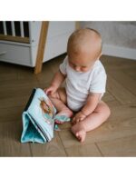 Υφασμάτινο βιβλιαράκι για μωρά. Safari. Babyono. Happy bee