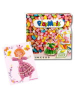 Κατασκευές με κάρτες και σφουγγαράκια κάρτες 12 τεμ. πριγκίπισσες. Playmais. Happy bee