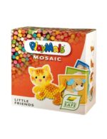 Κατασκευές με κάρτες και σφουγγαράκια από καλαμπόκι. Ζωάκια. Playmais. Happy bee